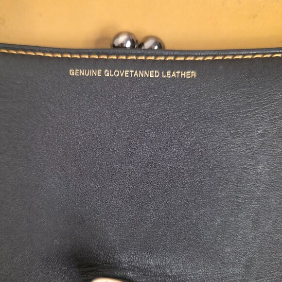 Coach Dinky With Tea Rose Crossbody Leather DK 20215 - Picture 9 of 15